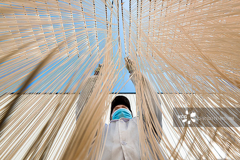 安徽肥东竹塘挂面图片素材