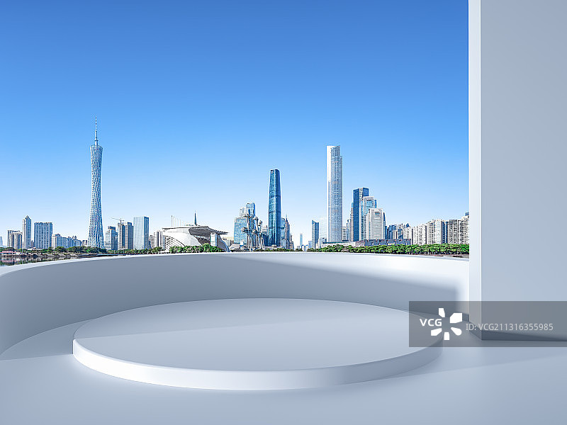 广州城市建筑空间图片素材