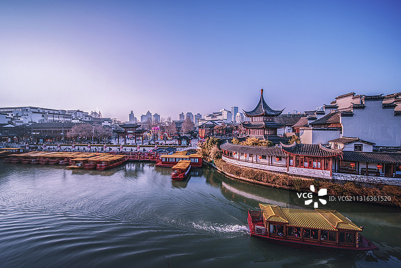 夫子庙风光图片素材