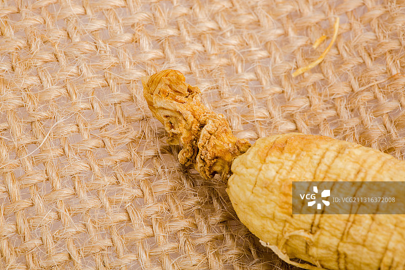 人参,野山参,林下参,参须,露头,中草药,补品,炖鸡,干参,图片素材