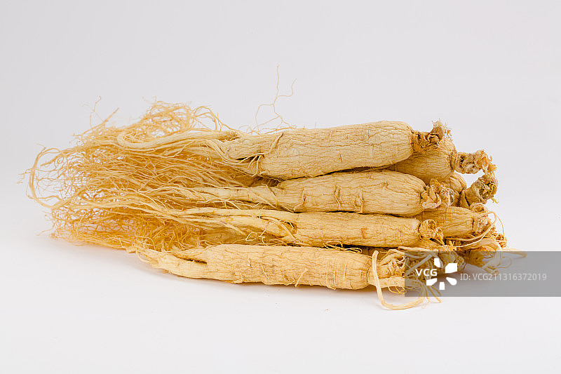 人参,野山参,林下参,参须,露头,中草药,补品,炖鸡,干参,图片素材