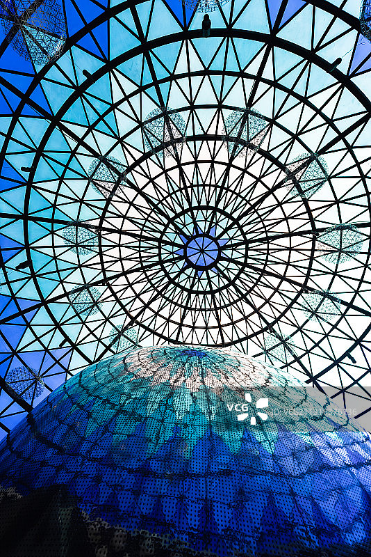 蓝色苍穹图片素材