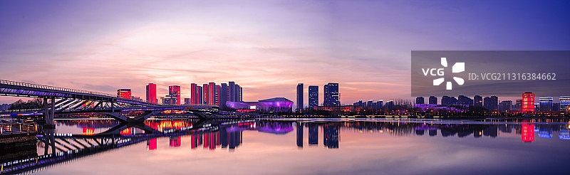 长风晚霞图片素材