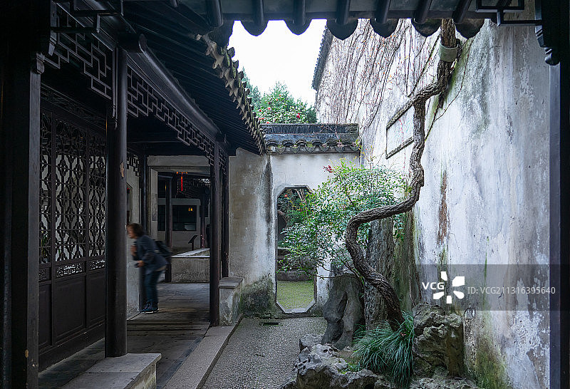 苏州名园之留园图片素材
