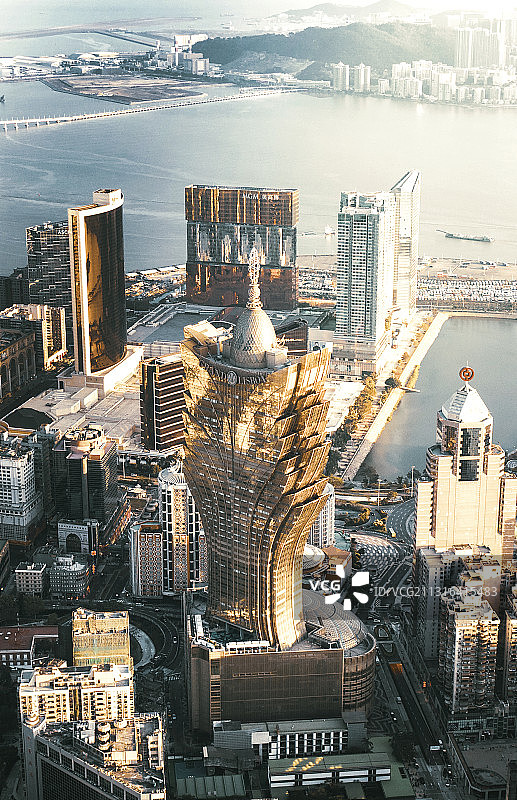 澳门特别行政区新葡京酒店地标建筑图片素材