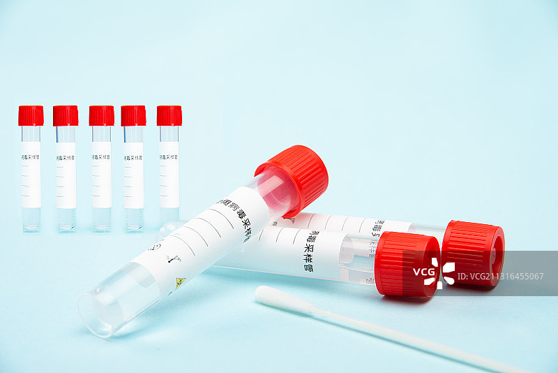 一次性病毒采集试管图片素材
