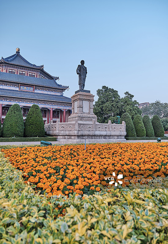 中国广州中山纪念堂图片素材