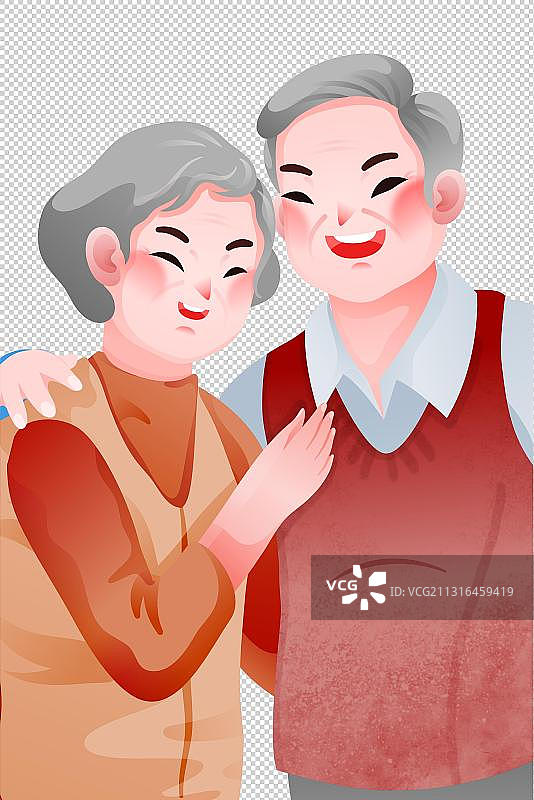 老人-站姿图片素材