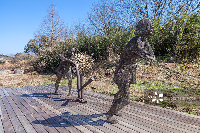 杭州余杭良渚文化遗址公园图片素材