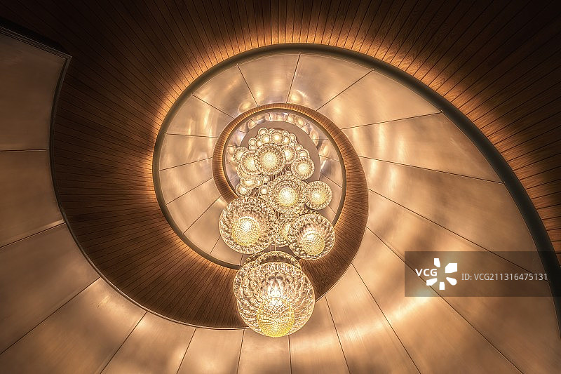 北京室内旋梯结构建筑图片素材