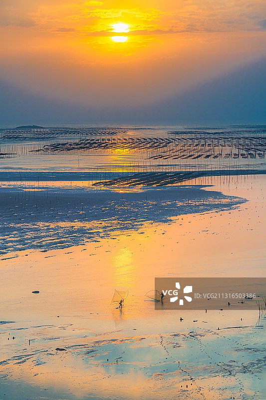 初升的太阳（霞浦北歧）图片素材