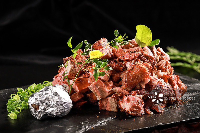 烤羊腿图片素材