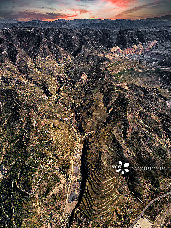 山西大同五岳衡山航怕图片素材