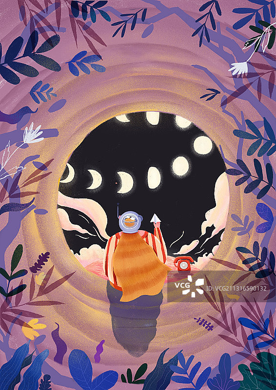 孤独症图片素材