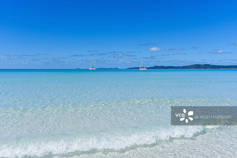 蓝色海岸图片素材