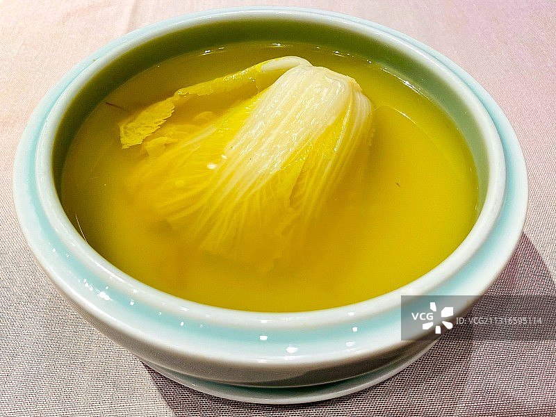中国传统名菜：开水白菜图片素材