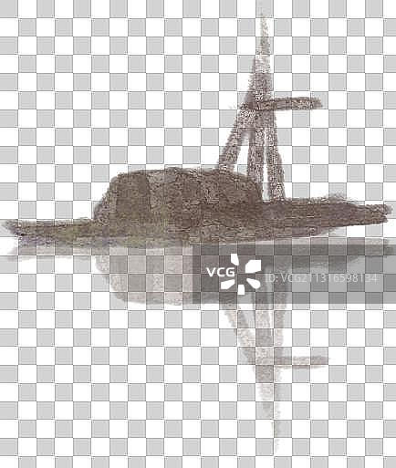 渔船元素图片素材