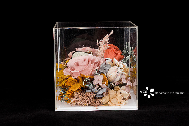 永生花 韩国 干花 玫瑰 ins 手捧花 胸花 婚礼 嘉宾图片素材