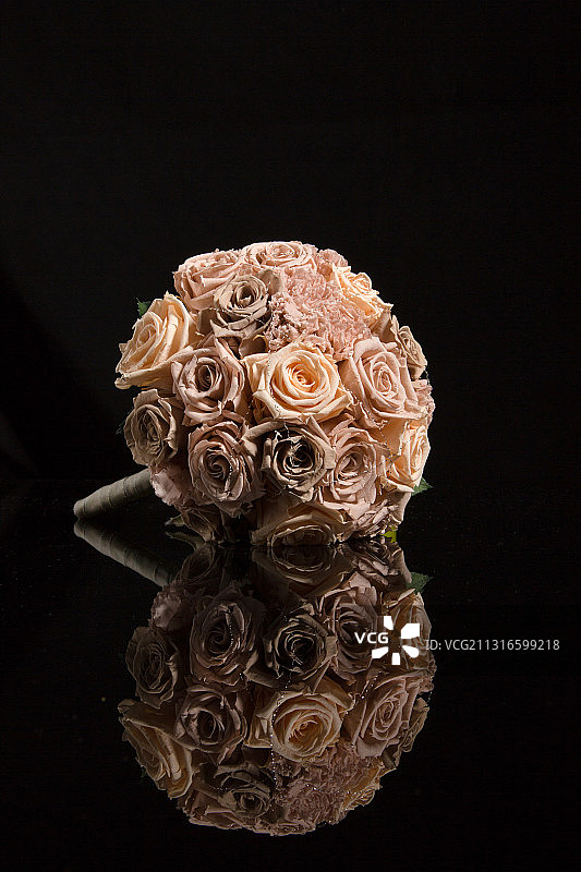 永生花 韩国 干花 玫瑰 ins 手捧花 胸花 婚礼 嘉宾图片素材