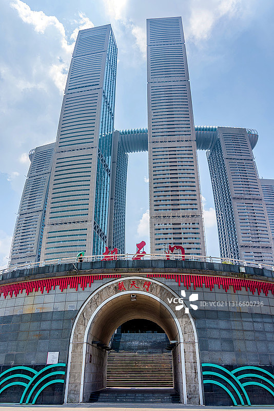 中国重庆朝天门来福士广场图片素材