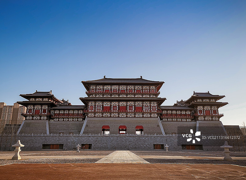 隋唐洛阳城应天门遗址图片素材