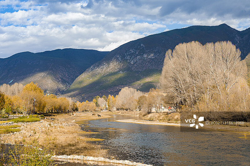 云南大理 沙溪古镇图片素材