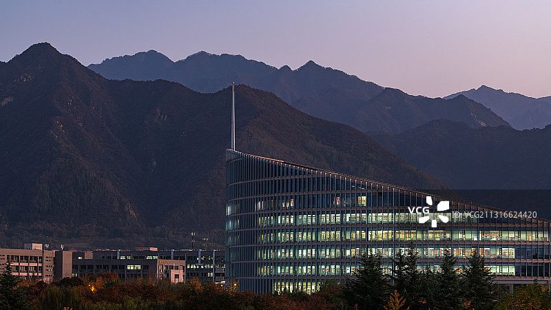 华灯初上图片素材