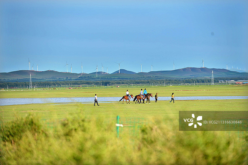 河北，张家口，滦河，滦河神韵，闪电河风景。图片素材