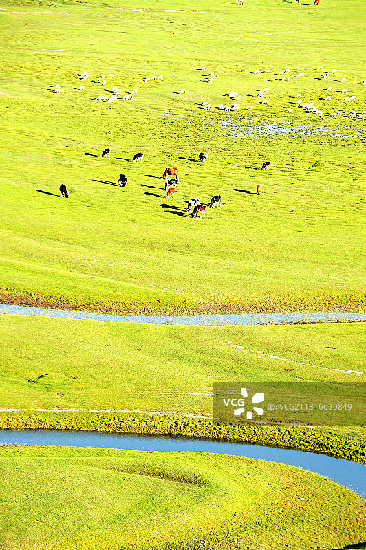 河北，张家口，滦河，滦河神韵，闪电河风景。图片素材