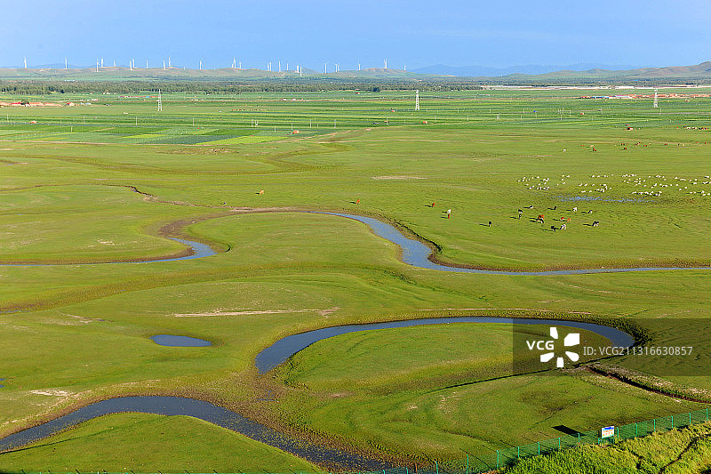 河北，张家口，滦河，滦河神韵，闪电河风景。图片素材