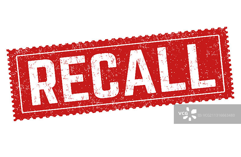 召回标志或图章图片素材