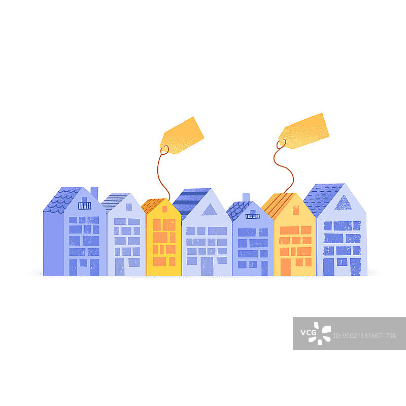 房地产抵押贷款商业概念图片素材