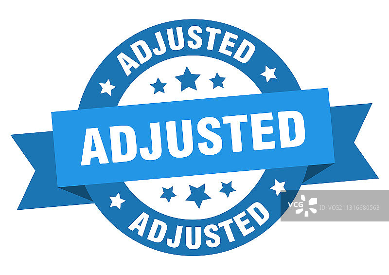 调整后的圆形丝带隔离标签标志图片素材