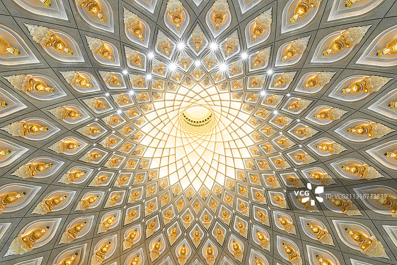 浙江省，舟山市，普陀区，朱家尖，5A级景区，观音法界，寺庙图片素材