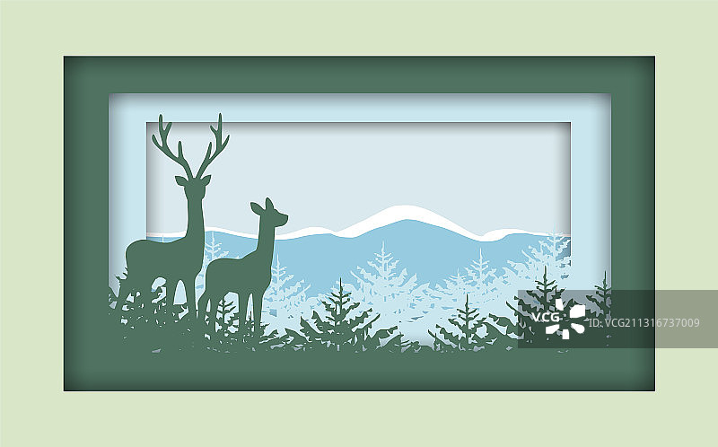 森林风景图片素材