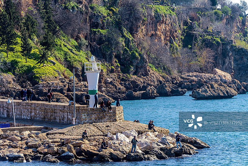 土耳其安塔利亚港图片素材