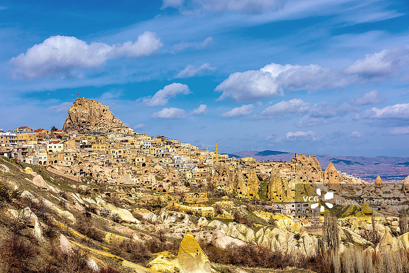土耳其卡帕多西亚鸽子谷图片素材