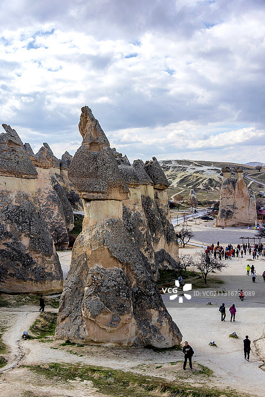 土耳其卡帕多西亚精灵烟囱图片素材