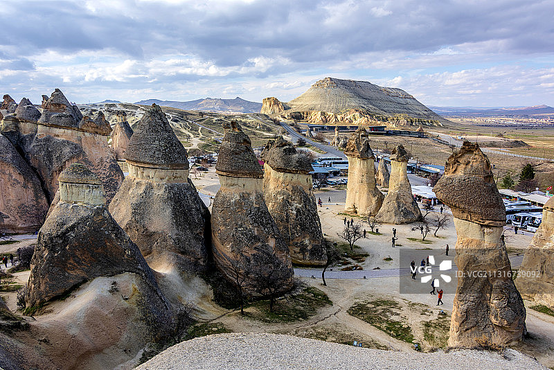 土耳其卡帕多西亚精灵烟囱图片素材
