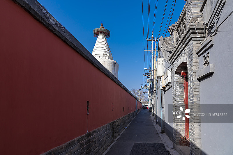 北京的胡同图片素材