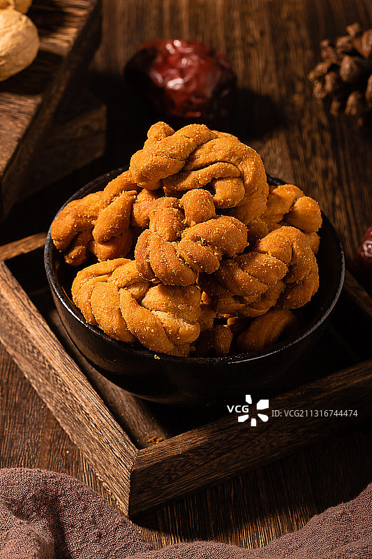 重庆特色小吃陈麻花图片素材