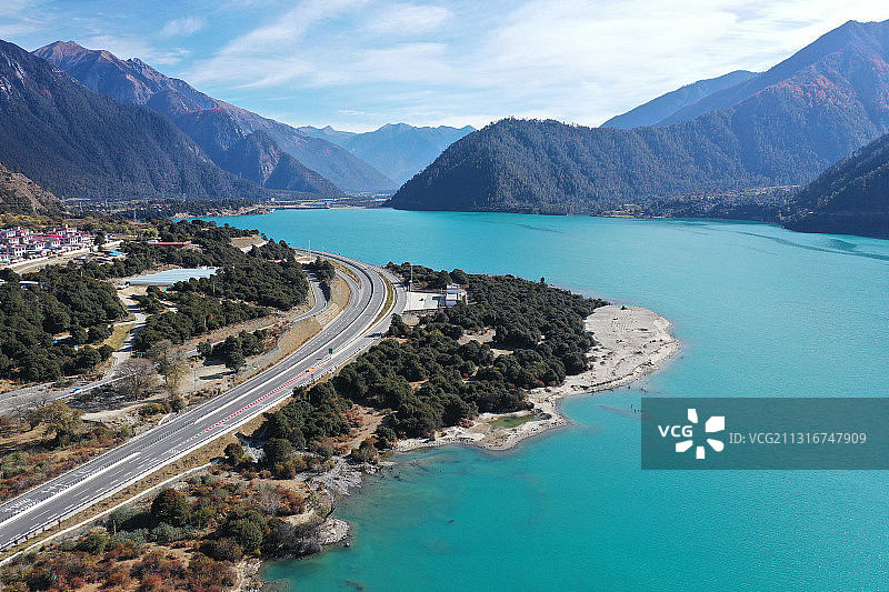 拉林高速图片素材