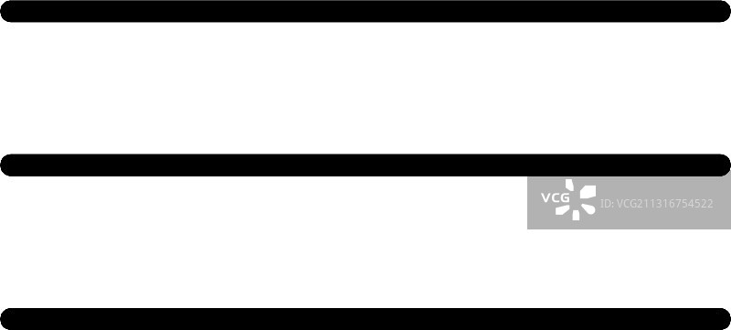 菜单线条图标图片素材