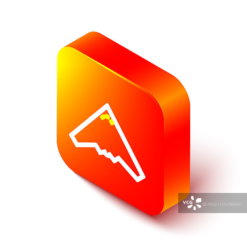 2.5D线条风格喷气式战斗机图标图片素材