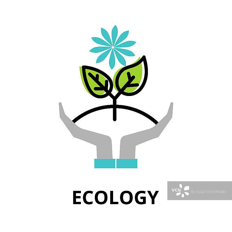 生态保护自然信息图概念图片素材