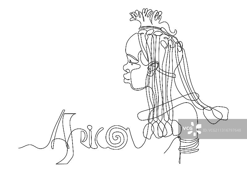 非洲辛巴部落妇女图片素材