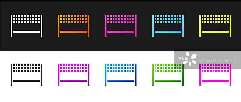 终点线缎带图标图片素材