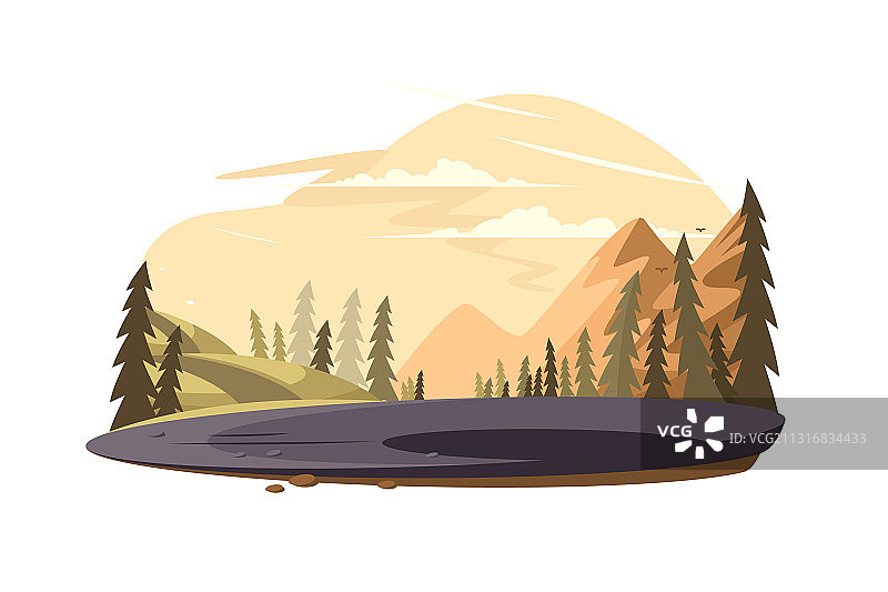 美丽的自然景观图片素材