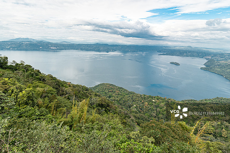 萨尔瓦多的壮丽海景图片素材