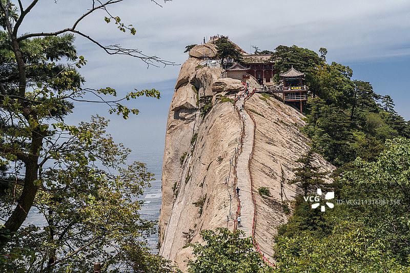 华山西峰图片素材
